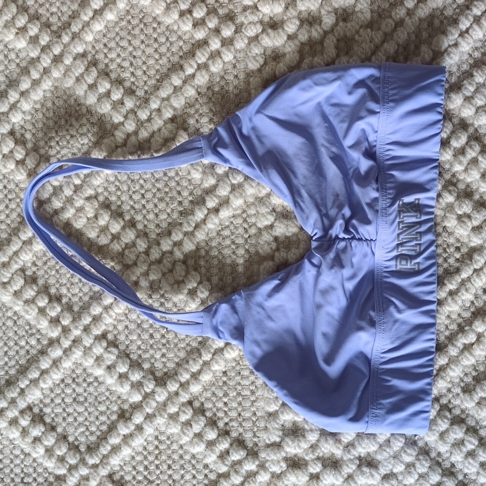 PINK halter sports bra